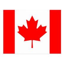 Canada Flag Post Card