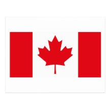 Canada Flag Postcard
