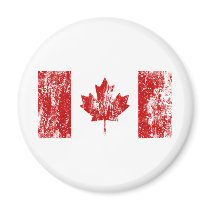 Canada Flag Pride Fridge Magnets