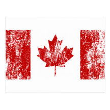 Canada Flag Pride Postcards