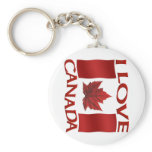 Canada Flag Souvenir Key Chain &amp; Canada Maple Leaf