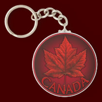 Canada Flag Souvenir Key Chains & Canada Gifts keychains