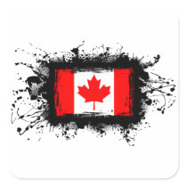 Canada Flag Stickers