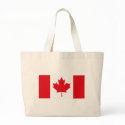 Canada Flag Tote Bag