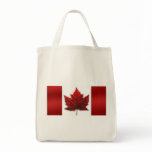 Canada Flag Tote Bag Environmental Canada Tote Bag