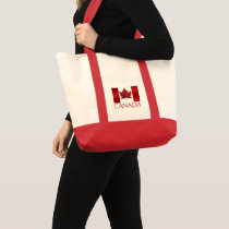 Canada Flag Tote Bag Environmental Canada Tote Bag bags