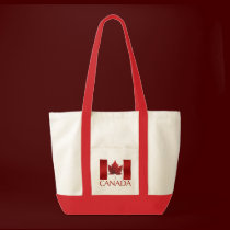 Canada Flag Tote Bag Environmental Canada Tote Bag bags