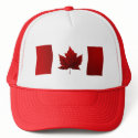 Canada Flag Trucker Hat Canada Souvenir Cap