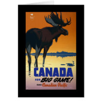Canada For Big Game Cards
