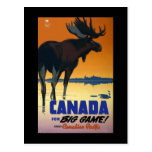 Canada For Big Game Post Card