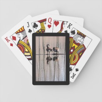 Canada Geese Playing Cards