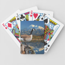 CANADA GOOSE ON THE LAKE BICYCLE CARD DECKS