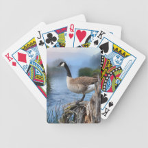 CANADA GOOSE ON THE SHASTA BICYCLE CARD DECK