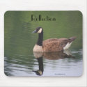Canada Goose Reflection Inspirational Mousepad by SmilinEyesTreasures Canada Goose Reflection Inspirational Mousepad