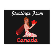 Canada Greetings Pixie postcard