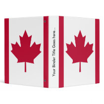 Canada High quality Flag Binder