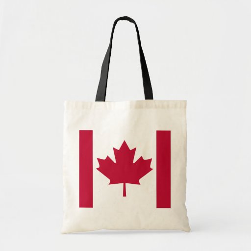 Canada High quality Flag Budget Tote Bag Zazzle