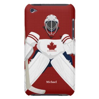 Canada Hockey Team Goalie iPod Case