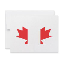 canada icon invitations