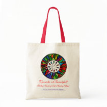 Canada is Beautiful Healing Wheel Tote by Holley bags