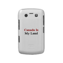 Canada Is My Land Blackberry Bold Cases