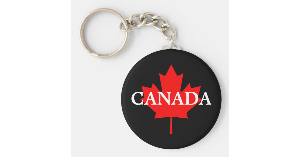 CANADA Keychain Zazzle