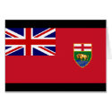 Canada Manitoba Flag cards by coolcountry Canada Manitoba Flag cards
