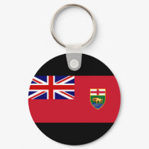 Canada Manitoba Flag keychains