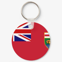 Canada Manitoba Flag keychains