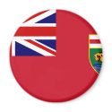 Canada Manitoba Flag magnets by coolcountry Canada Manitoba Flag magnets
