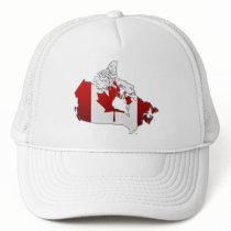 Canada: Map Trucker Hat