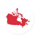 Canada Map stickers