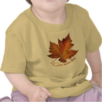 Canada Maple Leaf Baby T-shirt Canada Souvenir Tee