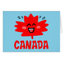 Canada Maple Leaf cards