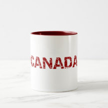 Canada Maple Leaf Coffee Mug
