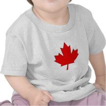 Canada Maple Leaf for Baby Tshirt