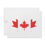 canada maple leaf icon custom announcement