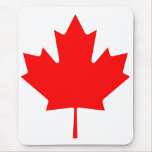 Canada Maple Leaf Mouse Pad