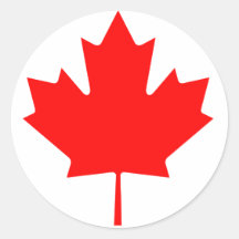 Canada Maple Leaf Stickers