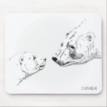Canada Mousepad Canada Wildlife Art Mousepad mousepads
