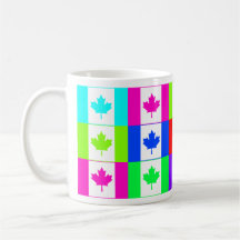 Canada Multihue Flags Mug