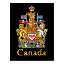 Canada National Seal postcards