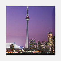 Canada National Tower, Toronto, Canada Refrigerator Magnets