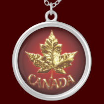 Canada Necklace Gold Canada Souvenir Jewelry necklaces