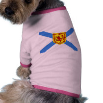 Canada Nova Scotia Flag pet clothing by coolcountry Canada Nova Scotia Flag pet clothing
