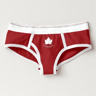 Canada Panties Women&#39;s Canada Souvenir Underwear