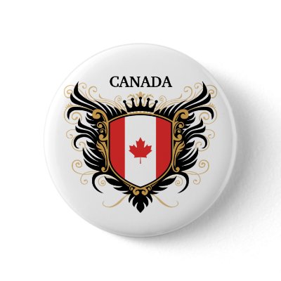 Canada [personalize] buttons by PrideGiftShop