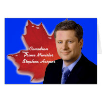 Canada PM Stephen Harper cards