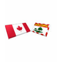 Canada & Prince Edward Island Flag Tiles t-shirts