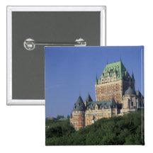 Canada, Quebec City.  Chateau Frontenac. Button
